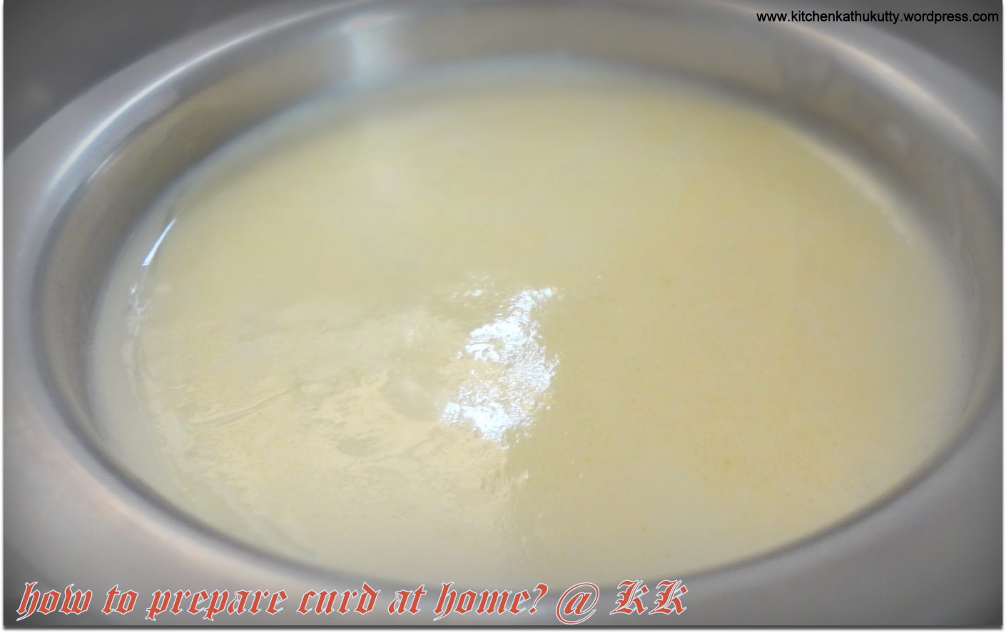 how to prepare curd at home?