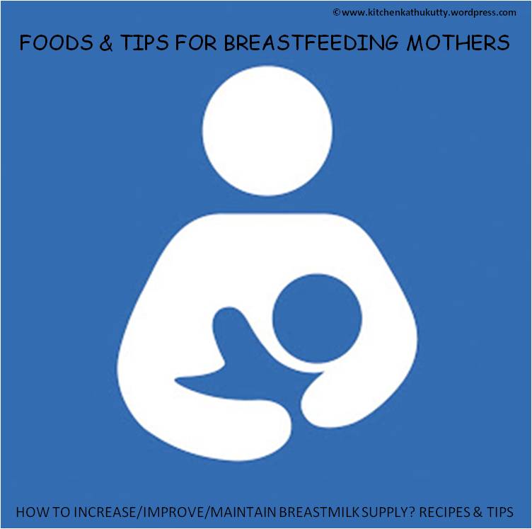 lactating mothers foods