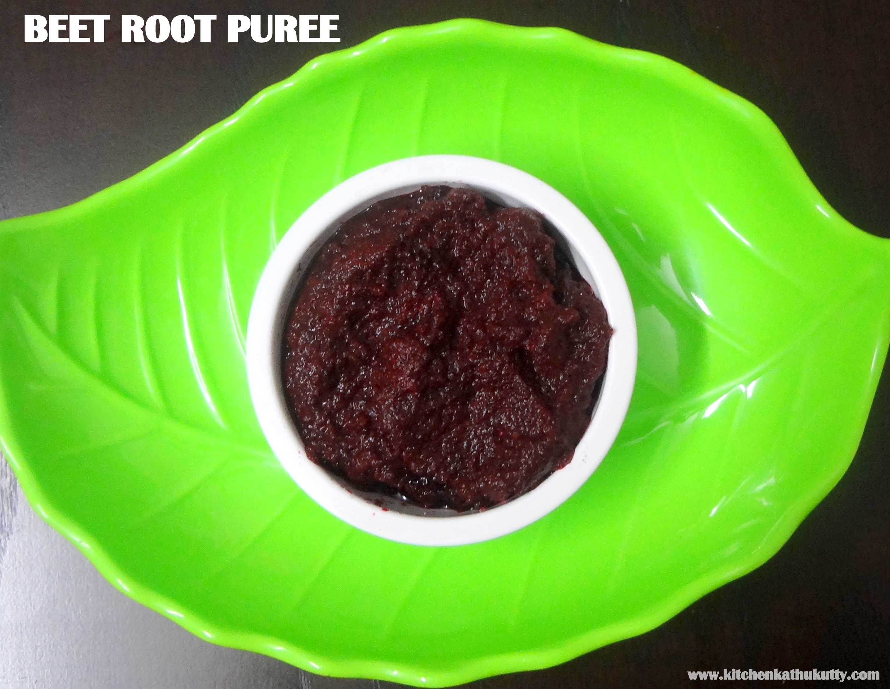 beet root puree