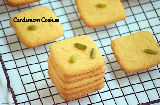 whole wheat cardamom cookies