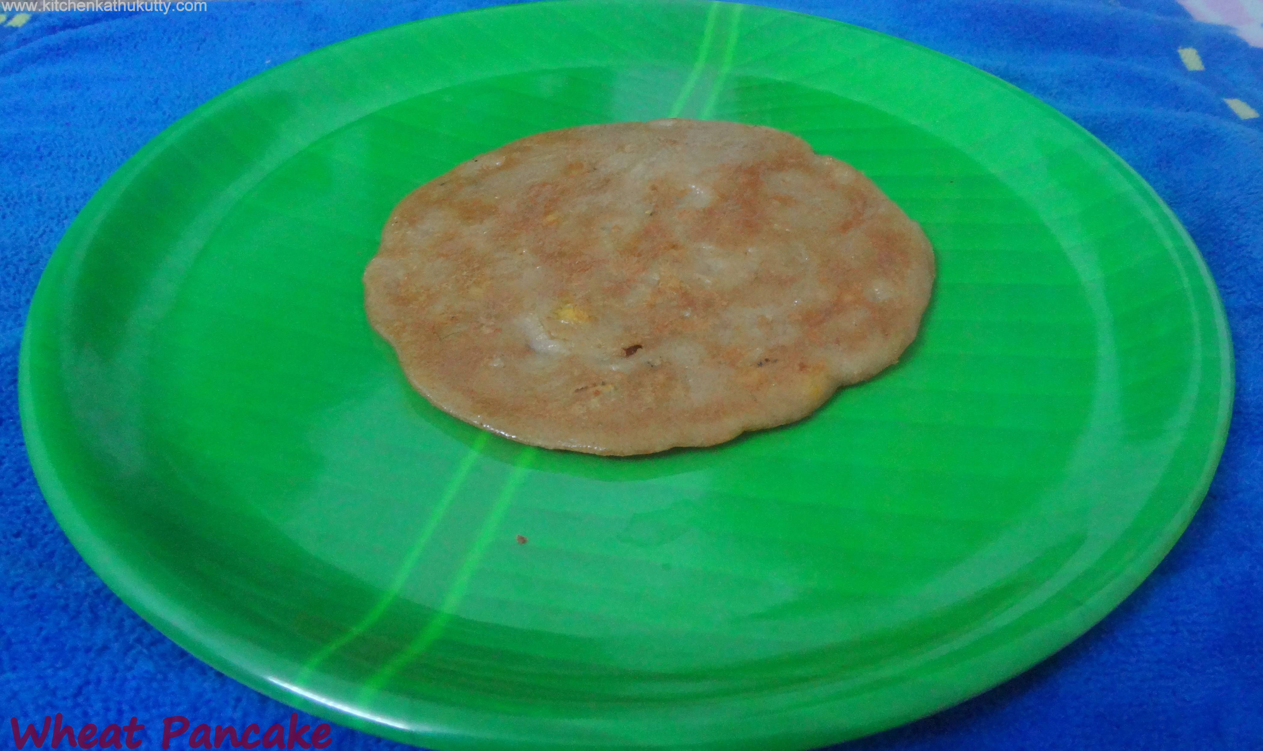 eggless whole wheat pancake